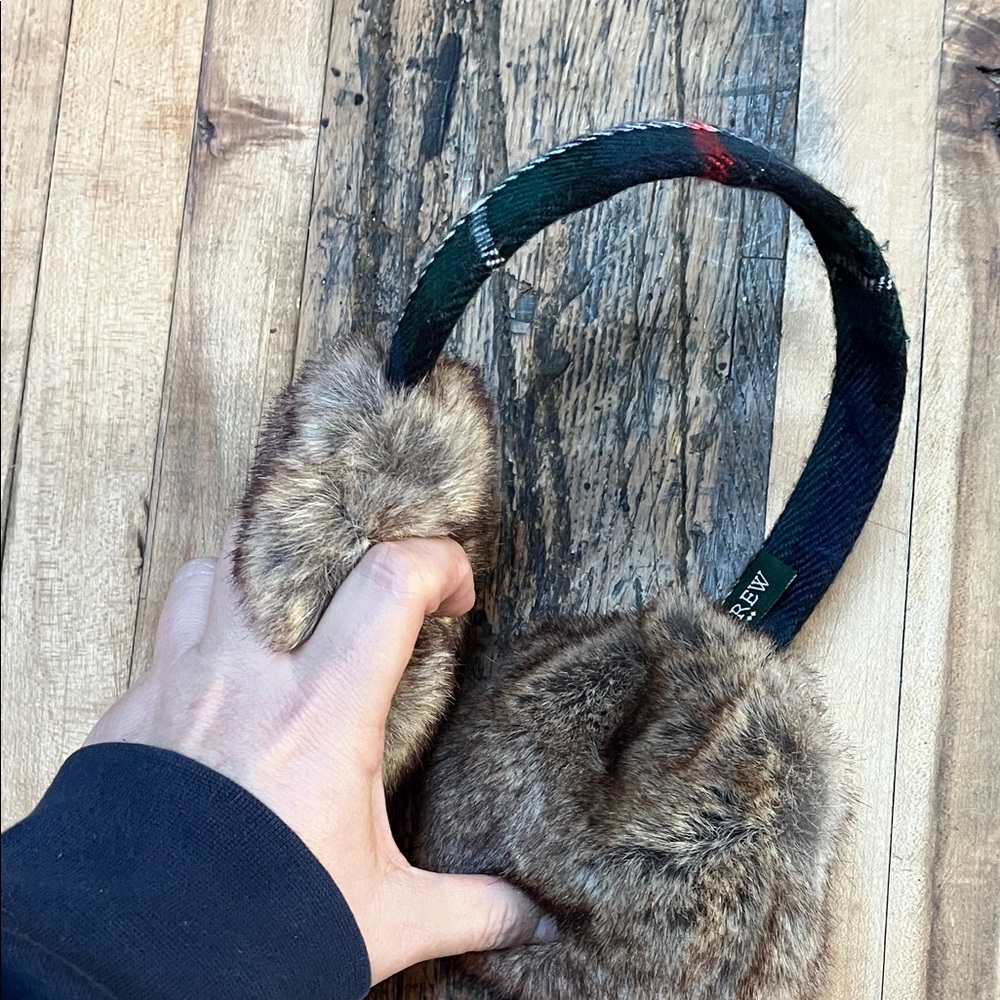 Cozy Faux Fur Ear Muffs - Women